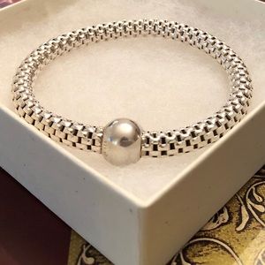Silpada “Sterling Chic” Sterling Silver Bracelet